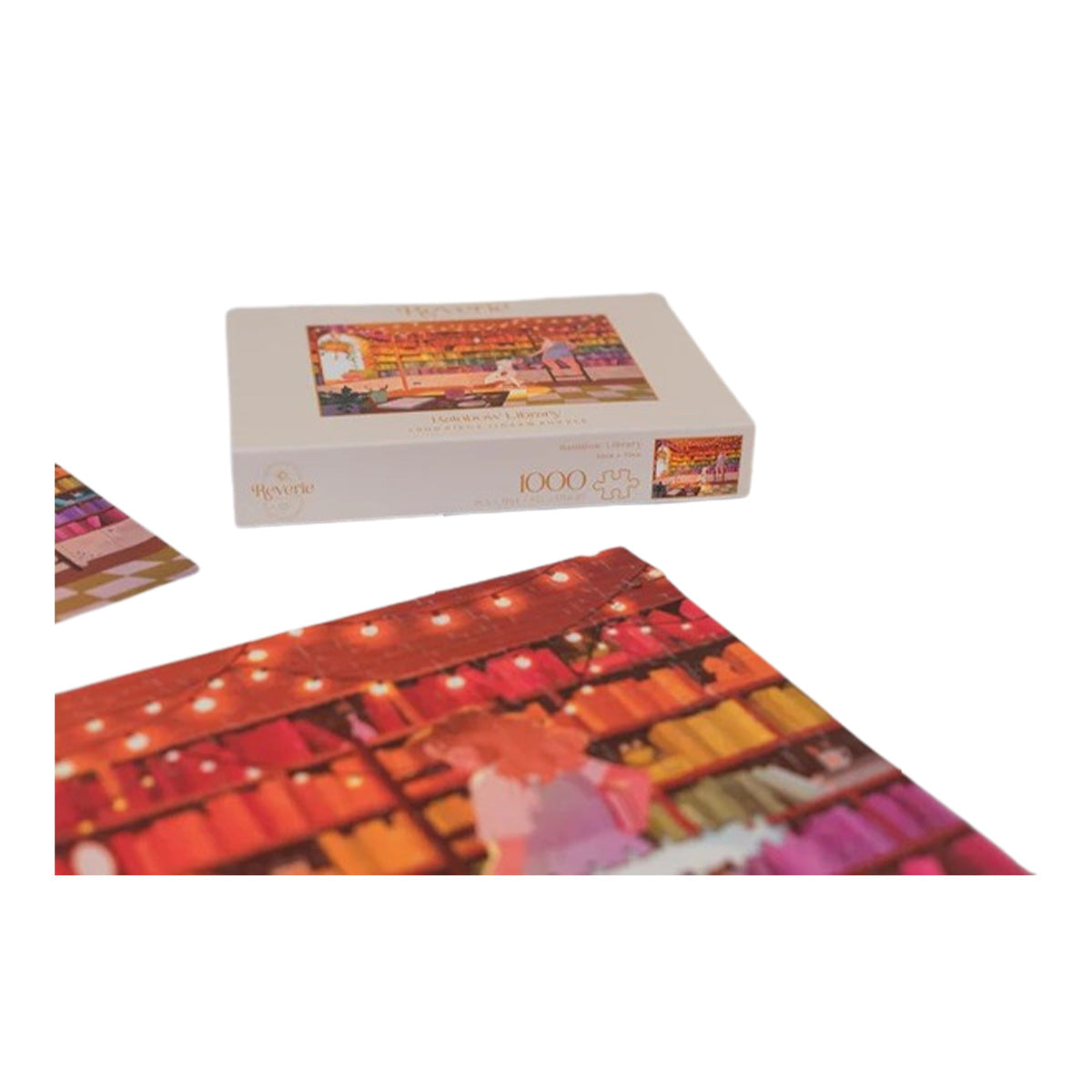 Rainbow Library Jigsaw Puzzle (1000 Pieces)