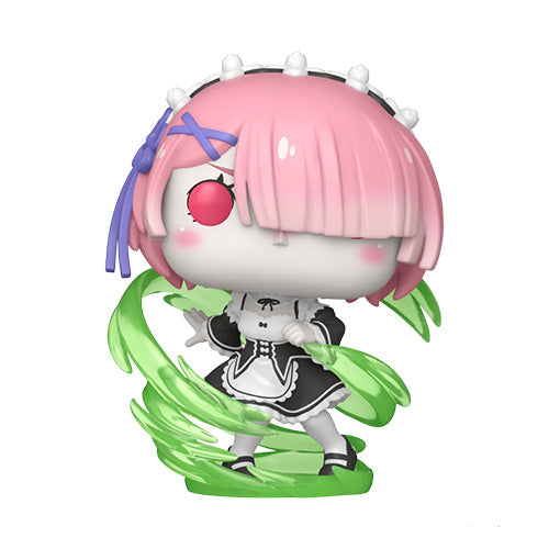 Re:Zero Starting Life in Another World - Ram (Wind Magic) Glow Pop! Plus