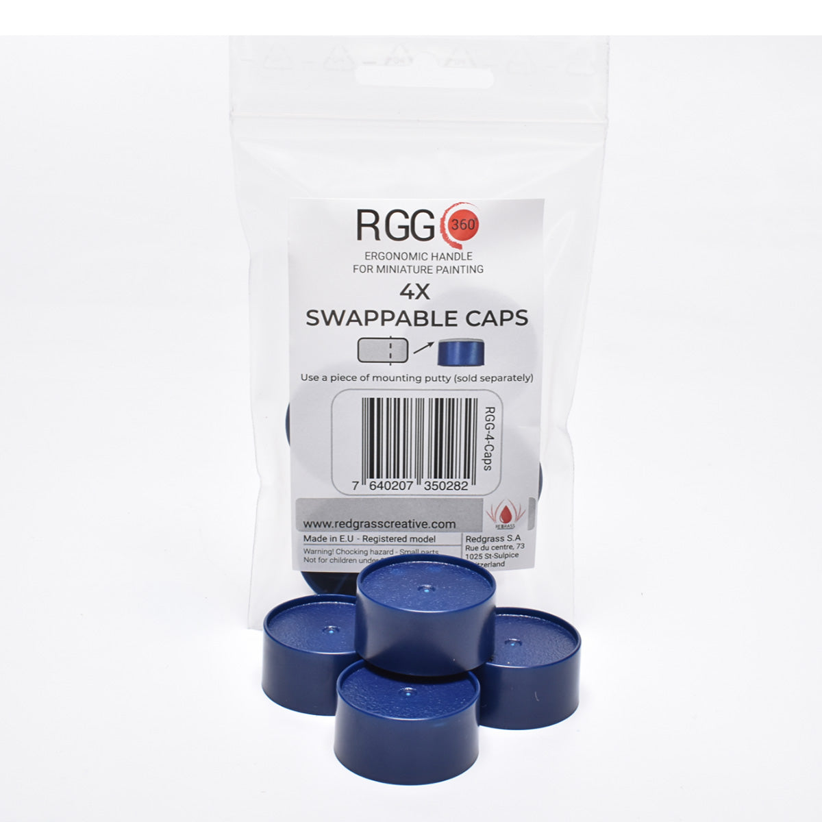 Redgrass Swappable Caps for RGG360 Painting Handle 4ct