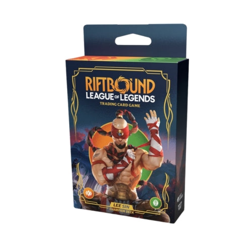 Riftbound League of Legends TCG Set 1 Origins Lee Sin Champion Deck