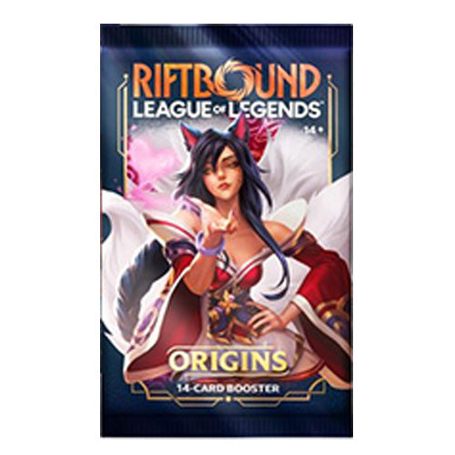 Riftbound League of Legends TCG Set 1 Origins Single Booster Pack