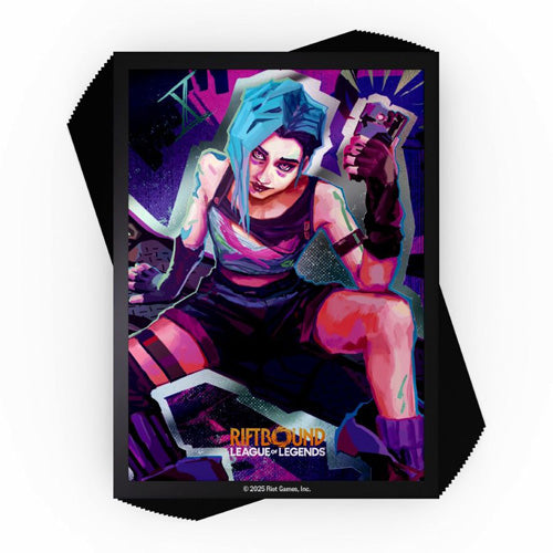 Riftbound League of Legends TCG Set 1 Origins Sleeves Jinx
