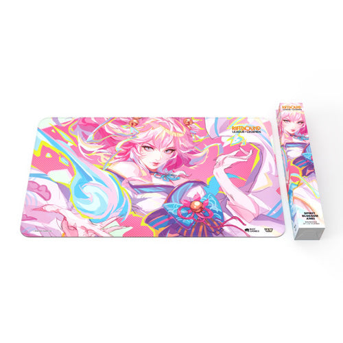 Riftbound League of Legends TCG Playmat Spiritforged: Spirit Blossom Ahri