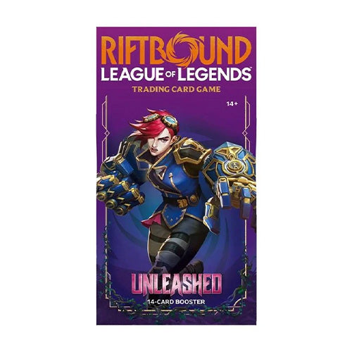 Riftbound League of Legends TCG Unleashed Single Booster Pack