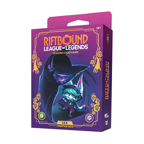Riftbound League of Legends TCG Unleashed Vex Champion Deck