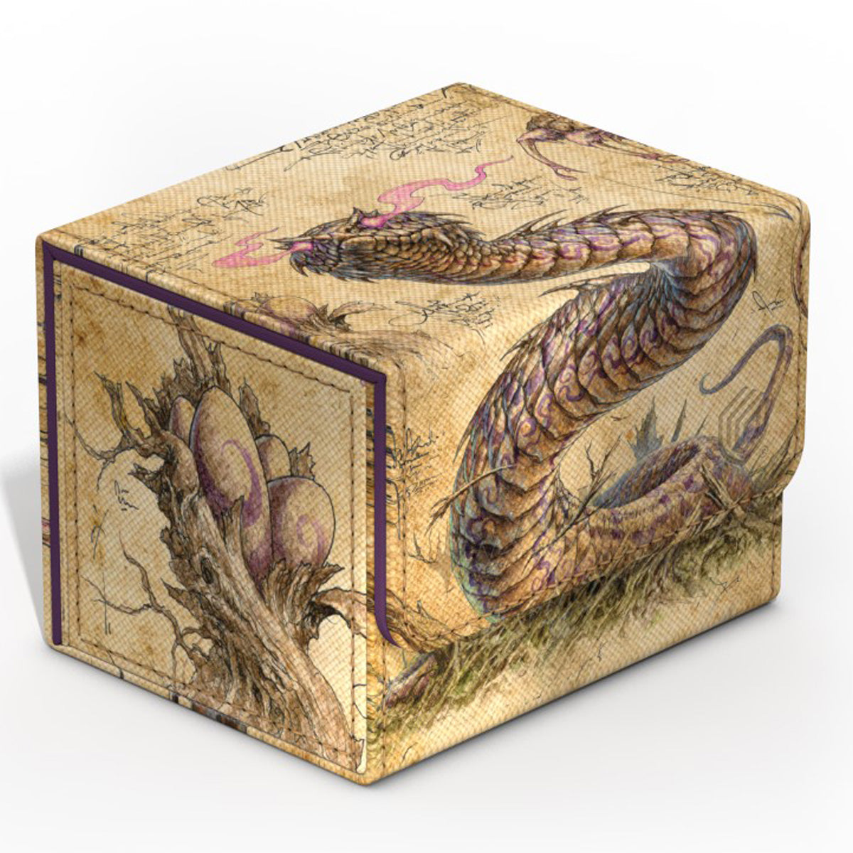 Ultimate Guard Sidewinder 100+ Xenoskin Deck Box - MTG Bloomburrow - Rottenmouth Viper