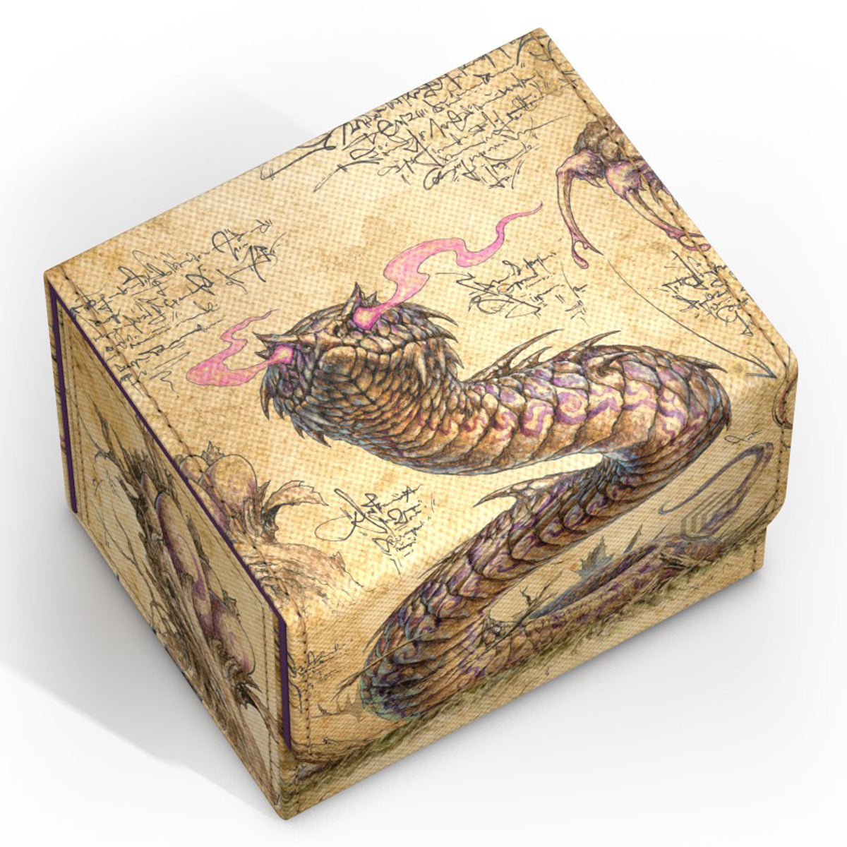 Ultimate Guard Sidewinder 100+ Xenoskin Deck Box - MTG Bloomburrow - Rottenmouth Viper