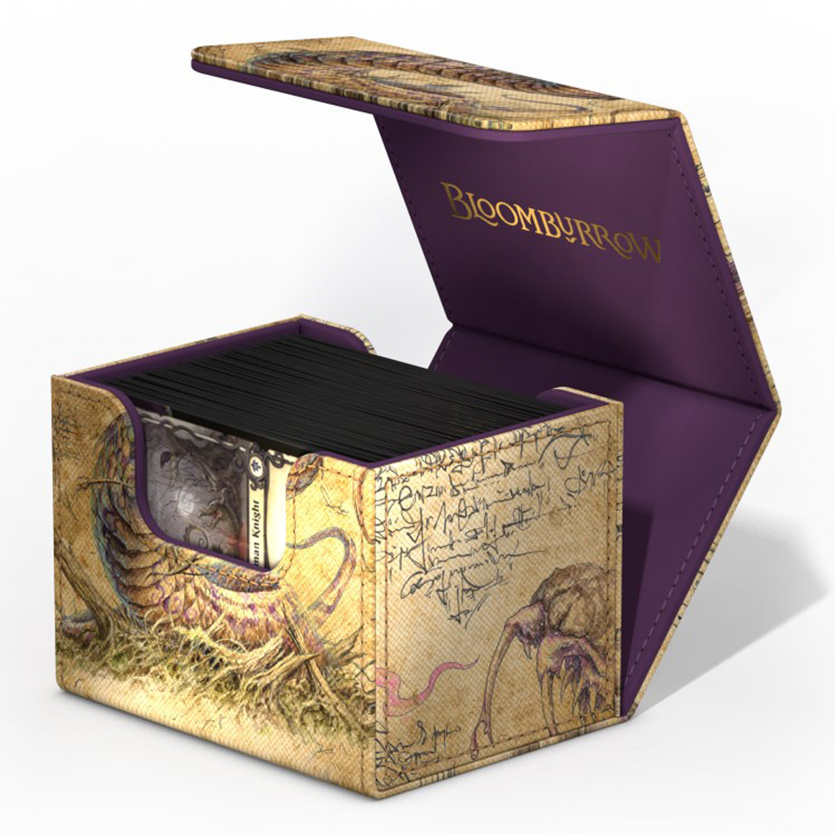 Ultimate Guard Sidewinder 100+ Xenoskin Deck Box - MTG Bloomburrow - Rottenmouth Viper
