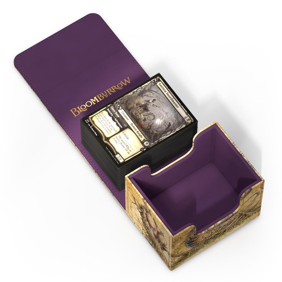 Ultimate Guard Sidewinder 100+ Xenoskin Deck Box - MTG Bloomburrow - Rottenmouth Viper