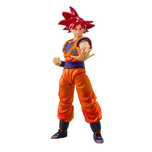 S.H.FIGUARTS Dragon Ball Super Saiyan God Son Goku -Saiyan God Instilled With The Light Of Righteous Hearts-