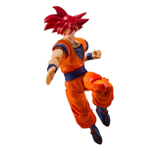 S.H.FIGUARTS Dragon Ball Super Saiyan God Son Goku -Saiyan God Instilled With The Light Of Righteous Hearts-