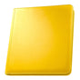 STEALTH 12 Pocket Zip Trading Card Binder - YELLOW