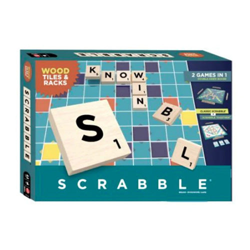 Scrabble (Wood Tiles and Tracks)