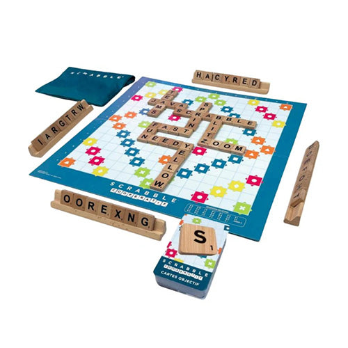 Scrabble (Wood Tiles and Tracks)