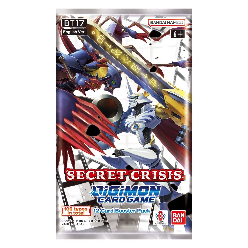 Digimon Card Game Secret Crisis Booster Box BT17