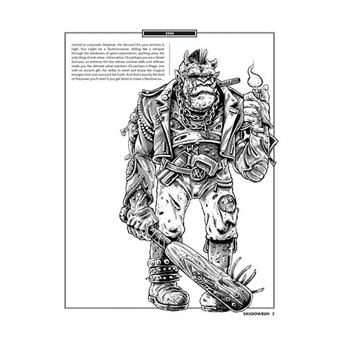 Shadowrun First Ed 35th Anniversary