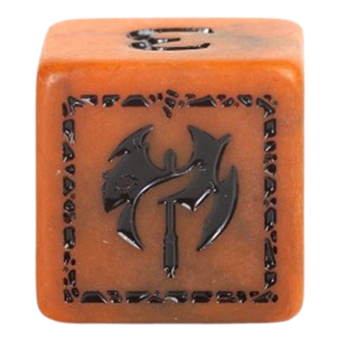 Sirius D&D Adventure Dice - Barbarian - Orange