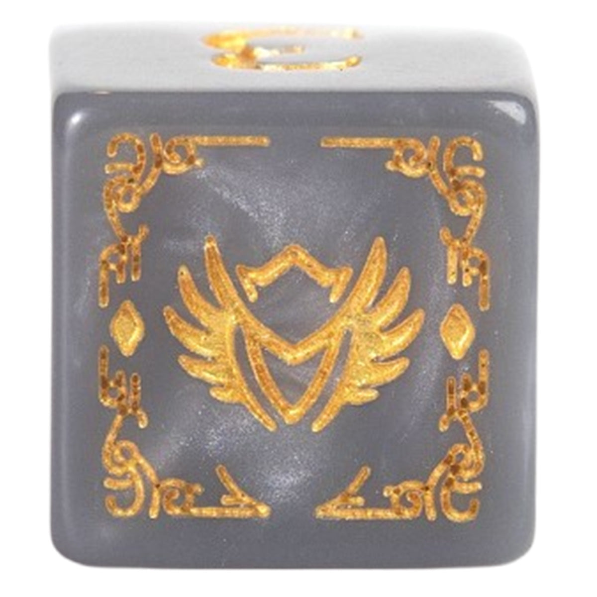 Sirius D&D Adventure Dice - Paladin - White / Grey