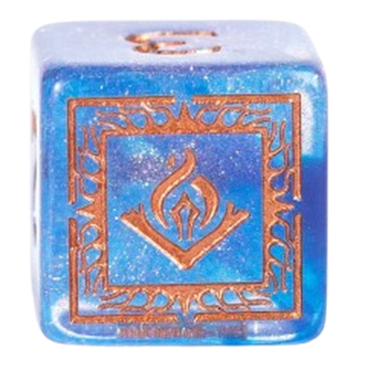 Sirius D&D Adventure Dice - Wizard - Blue