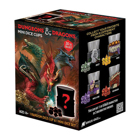 Sirius D&D Mini Dice Cup + Dice Set Blind Box (Random Select)
