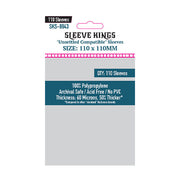 Sleeve Kings Board Game Sleeves "Unsettled Compatible" Sleeves (110mm x 110mm) (110 Sleeves per Pack)