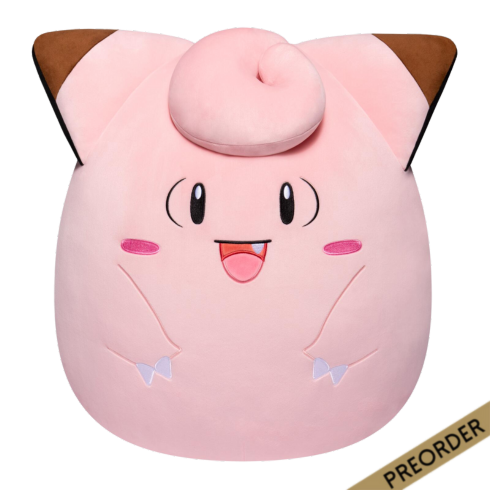 Squishmallows Pokemon Clefairy 20"