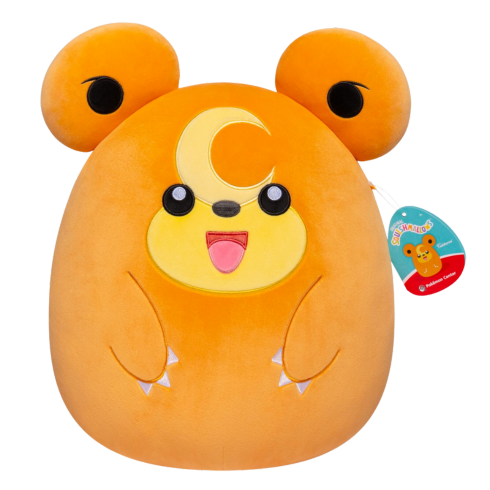 Squishmallows Pokemon Teddiursa 10"