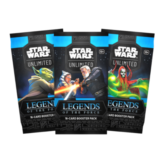 Star Wars Unlimited Legends of the Force Single Booster Pack