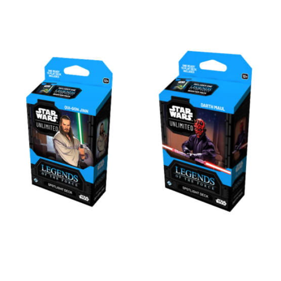 Star Wars Unlimited Legends of the Force Spotlight Deck (Pair)