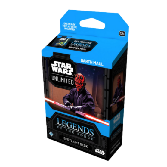 Star Wars Unlimited Legends of the Force Spotlight Deck (Pair)