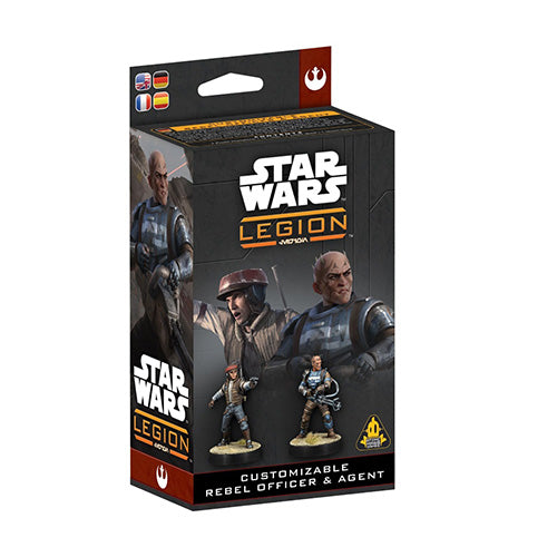 Star Wars Legion Customizable Rebel Officer & Agent