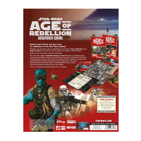 Star Wars RPG - Age of Rebellion: Beginner Game