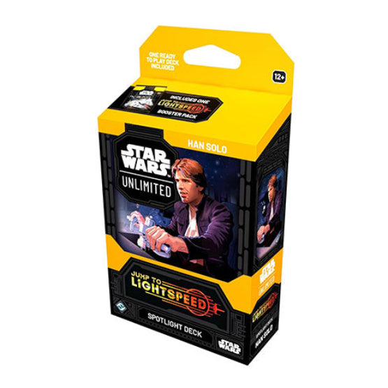 Star Wars Unlimited Jump to Lightspeed Han Solo Spotlight Deck