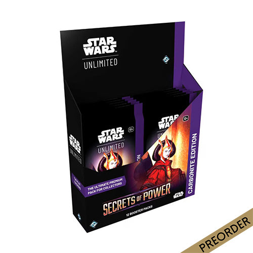 Star Wars Unlimited Secrets of Power Carbonite Booster Box