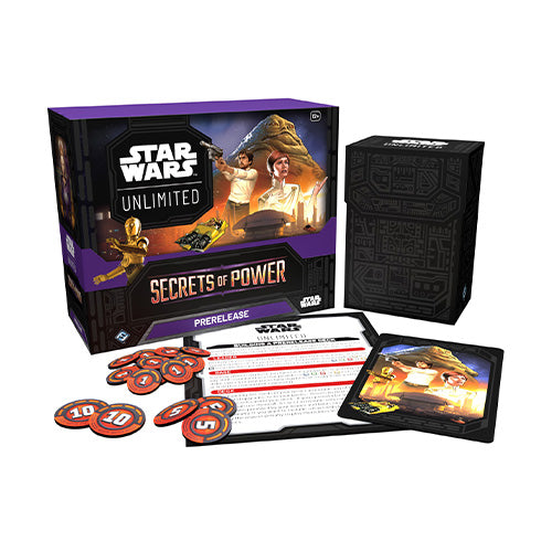 Star Wars Unlimited Secrets of Power Prerelease Box