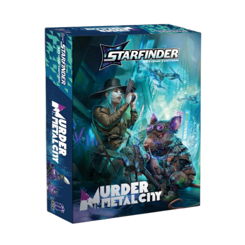 Starfinder Second Edition Murder in Metal City Deluxe Adventure
