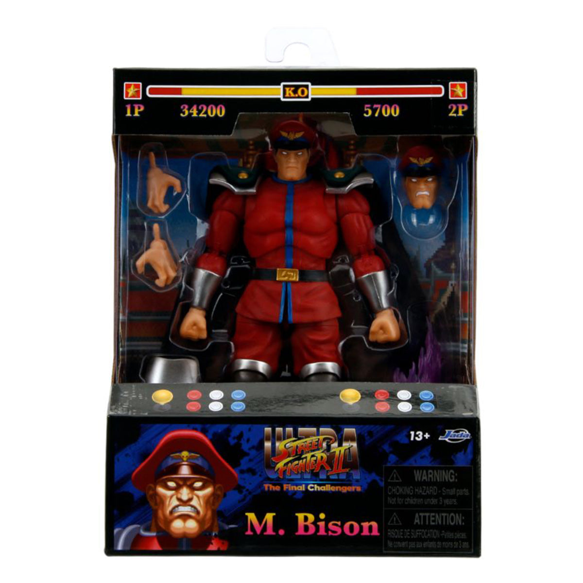 Street Fighter - M. Bison 6" Action Figure