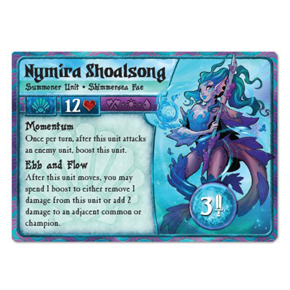 Summoner Wars: Second Edition - Shimmersea Fae Faction Deck