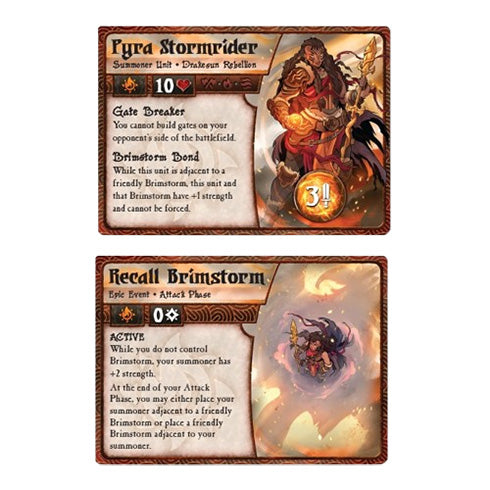 Summoner Wars Second Edition Blacksun Rebellion Faction Deck