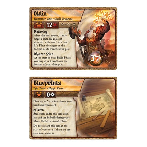 Summoner Wars Second Edition Guild Dwarves Faction Deck