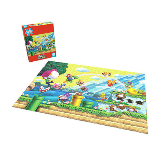 Super Mario Chaos & Fun 1000pc Jigsaw Puzzle