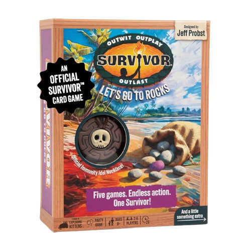 Survivor Let's Go To Rocks The Card Game