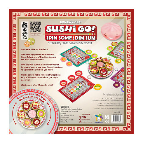 Sushi Go Spin for Some Dim Sum