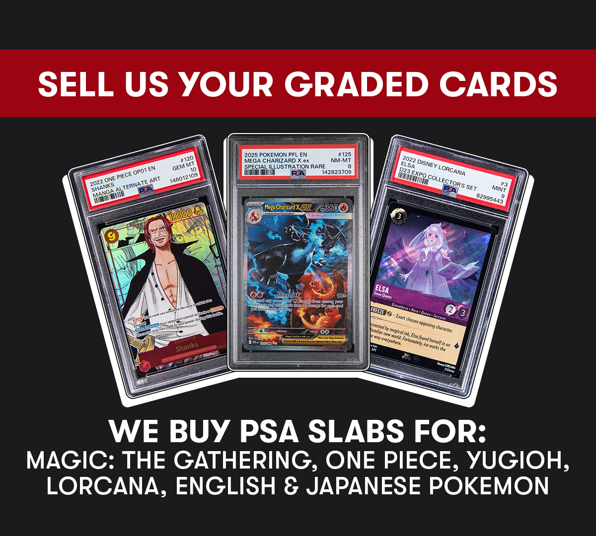 Sell us Graded