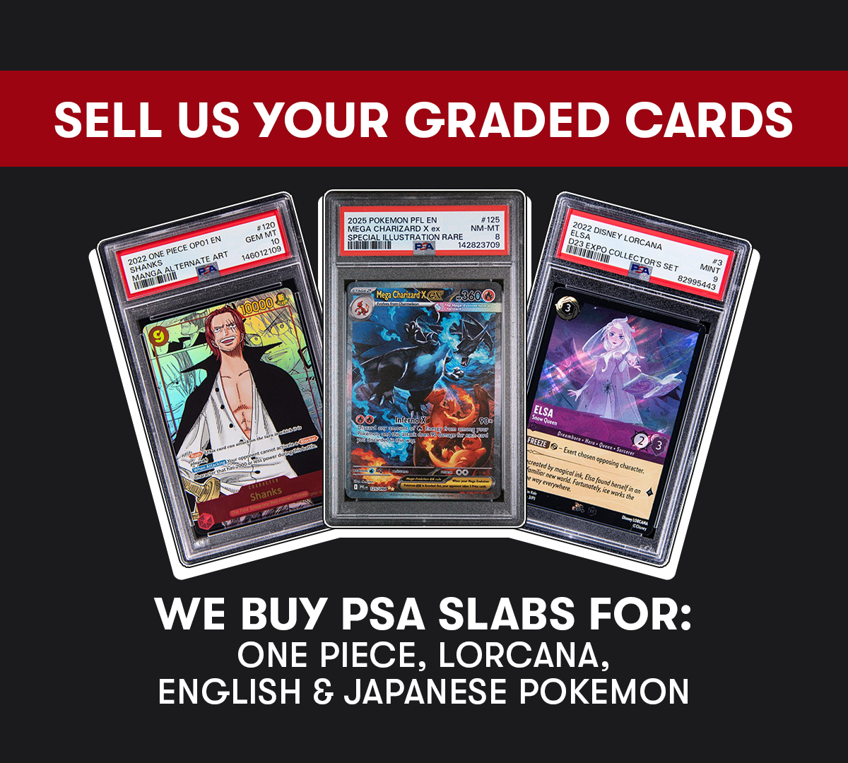 Sell us Graded