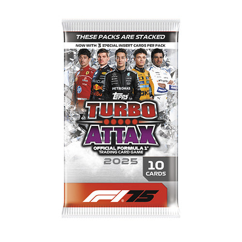 TURBO ATTAX Formula 1 2025 Trading Cards Booster Box