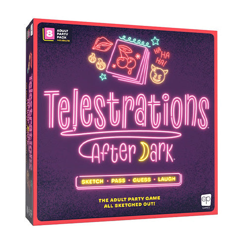 Telestrations After Dark (Age 17+) 8 Player New Edition