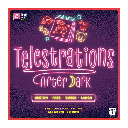 Telestrations After Dark (Age 17+) 8 Player New Edition