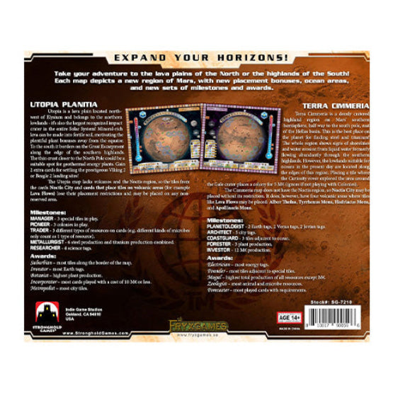 Terraforming Mars Utopia & Cimmeria