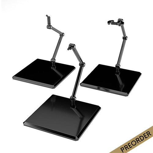 The Simple Stand x3 Black (for Figures & Models)